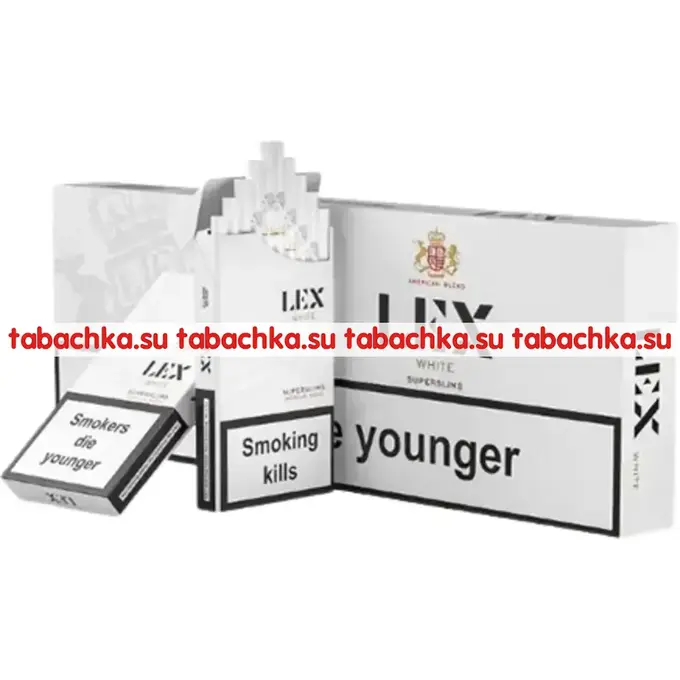 Сигареты Lex White Superslim Сигареты Lex White Superslim